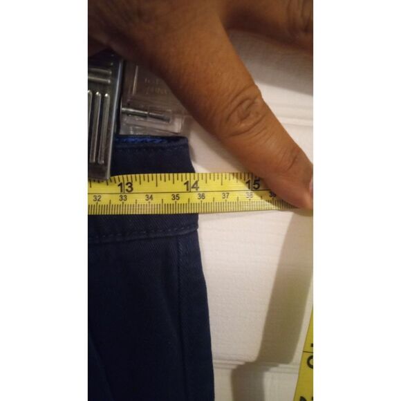 Calvin Klein Women's Dark Blue Slim Straight Fit Jeans Size 16 - Picture 4 of 6